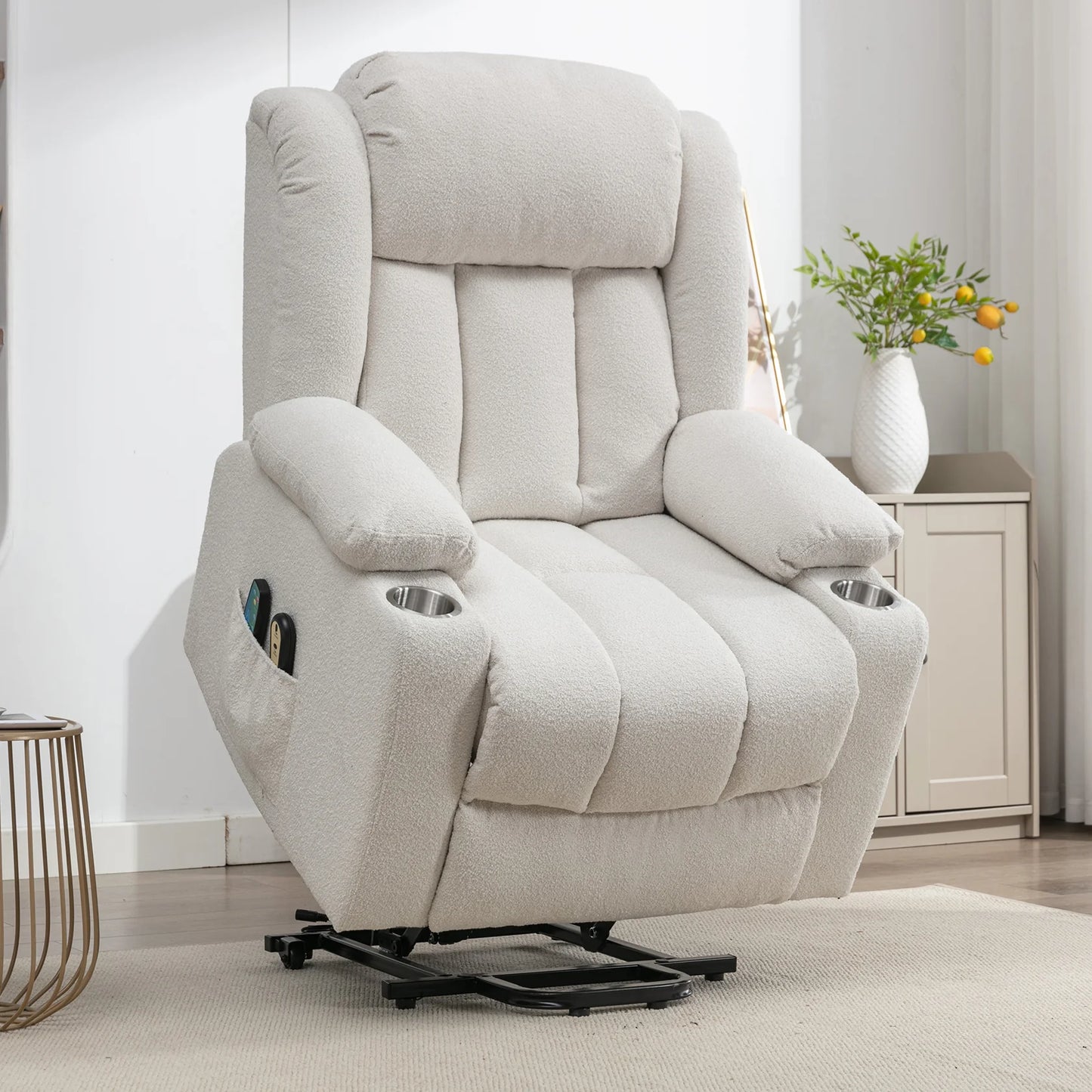 Ryston heat massage dual motor riser recliner