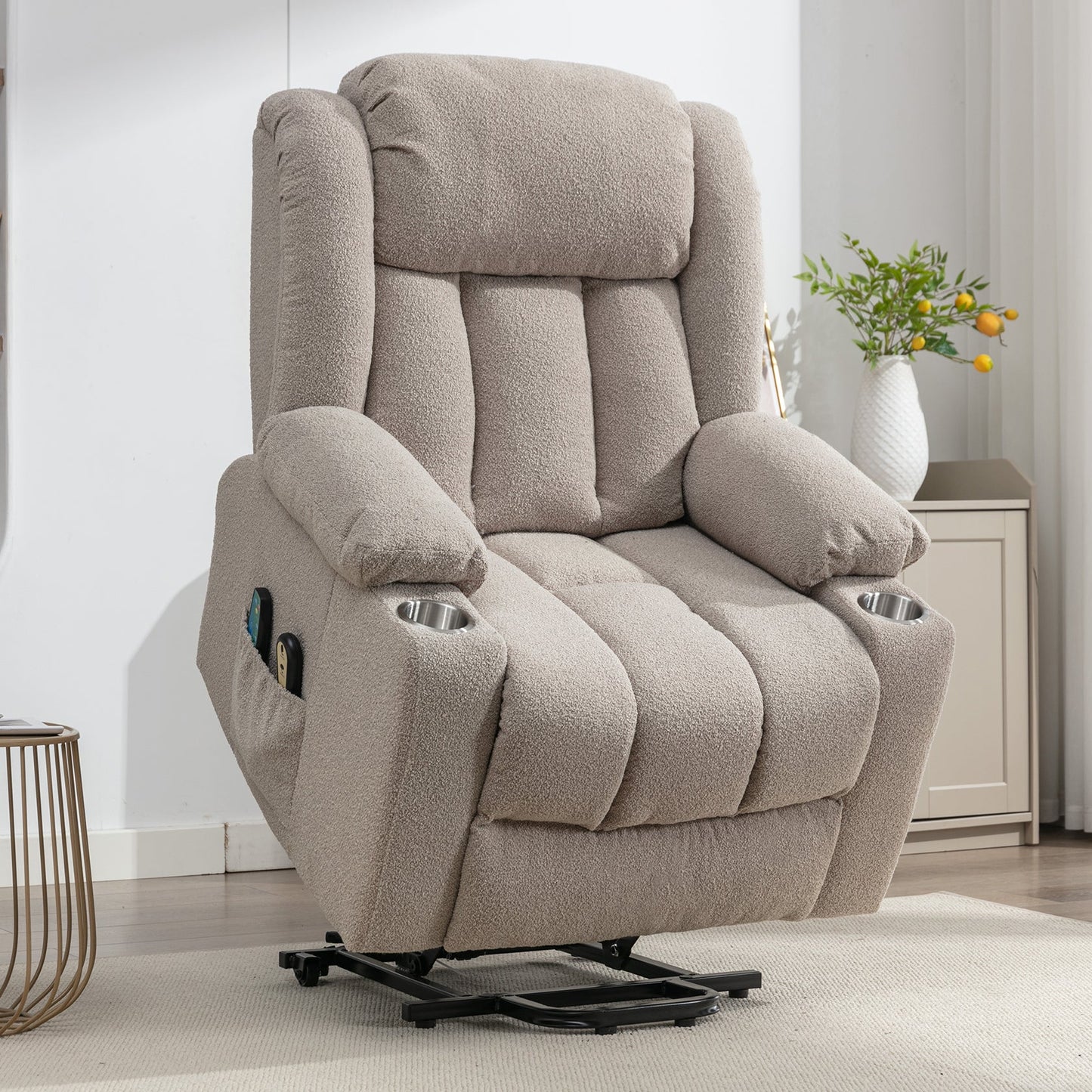 Ryston heat massage dual motor riser recliner