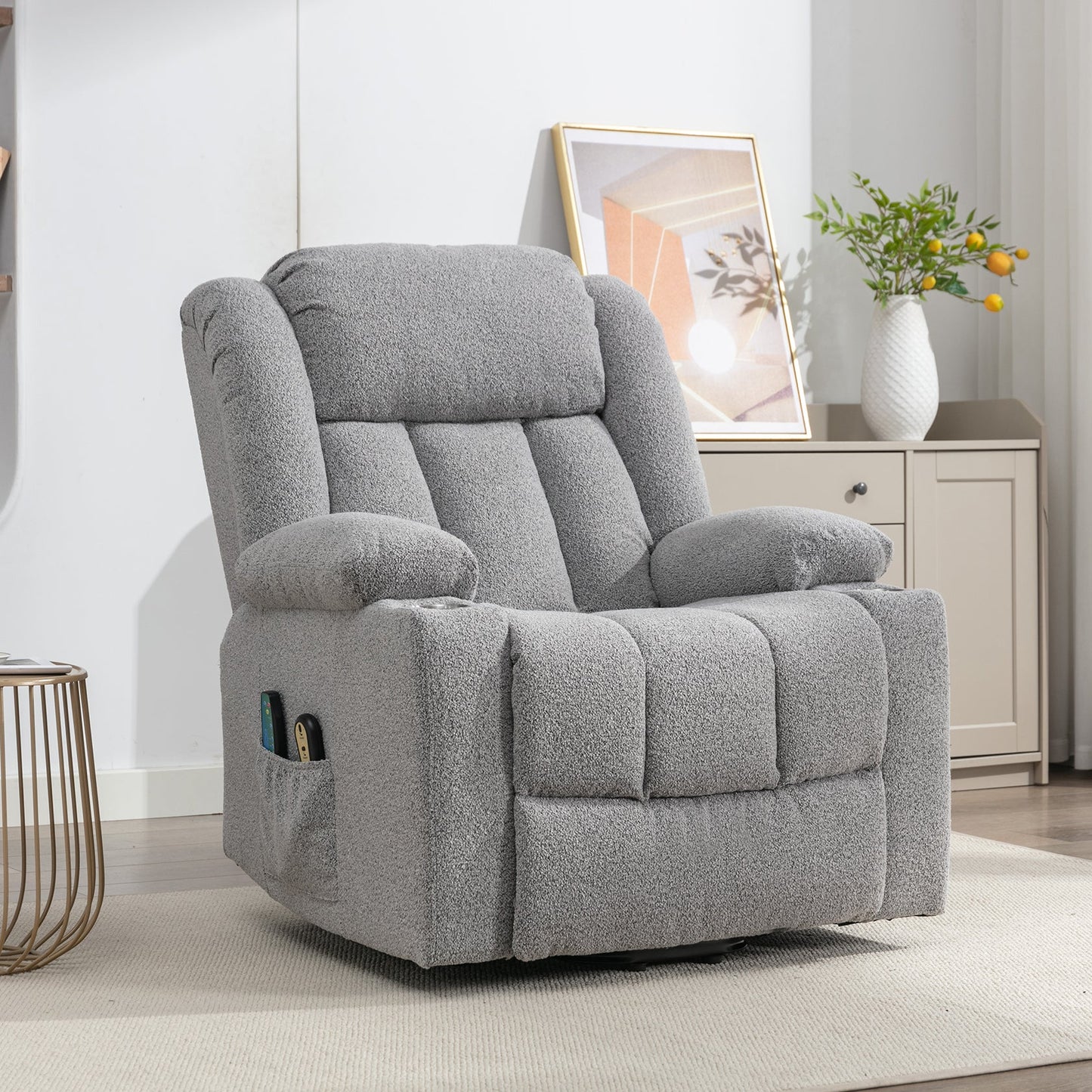 Ryston heat massage dual motor riser recliner