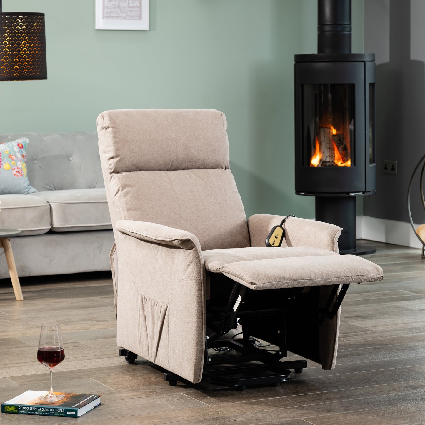 Podmore electric lift assist riser recliner chair