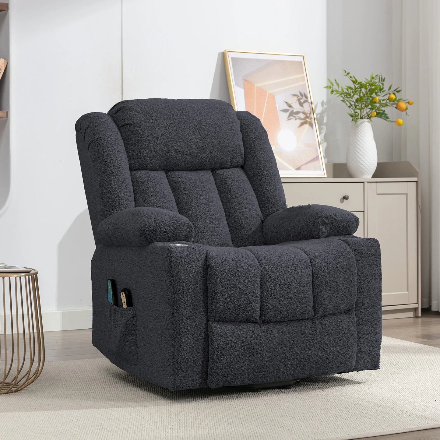 Ryston heat massage dual motor riser recliner