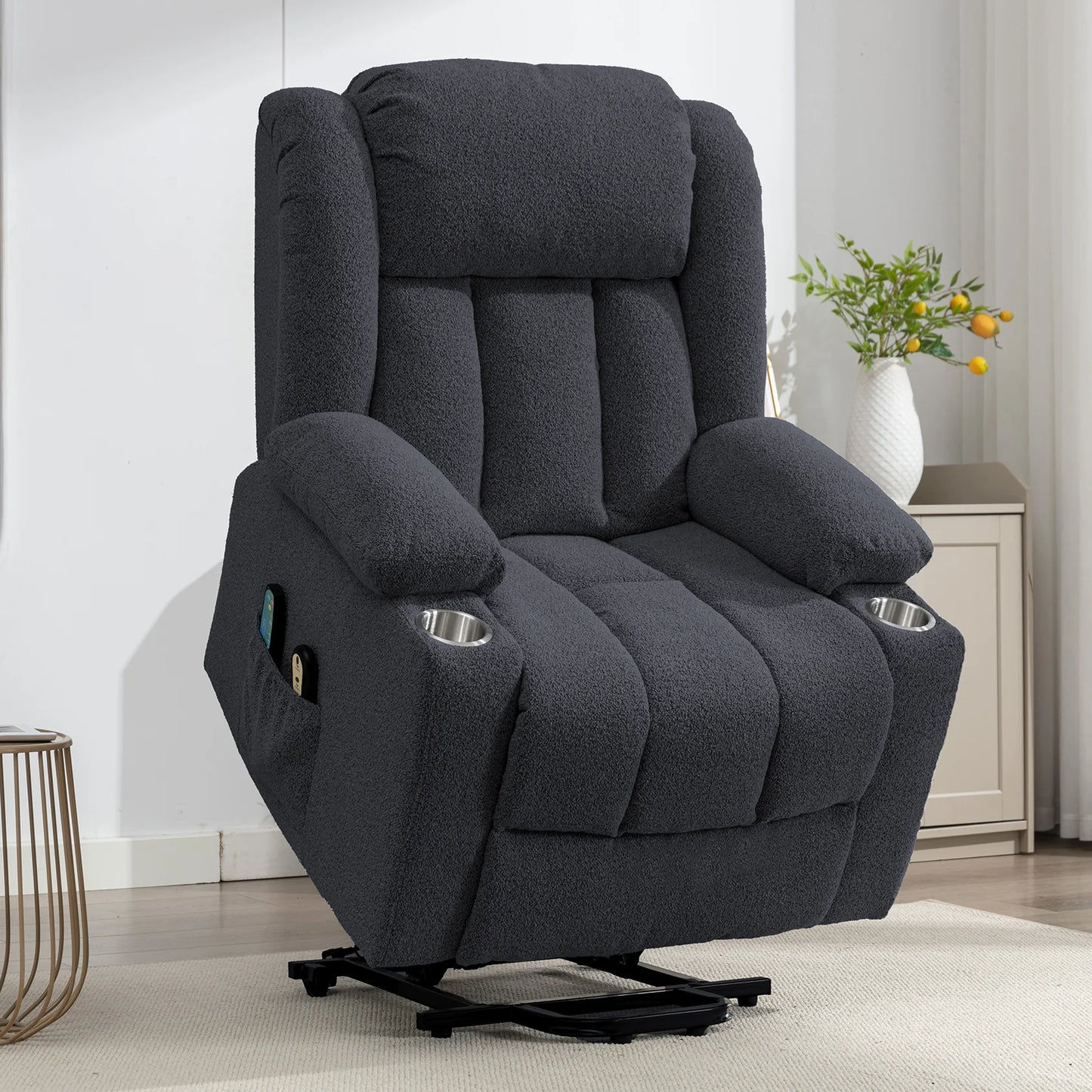 Ryston heat massage dual motor riser recliner